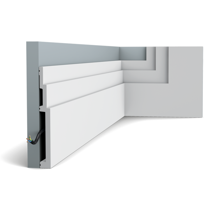 Отделка стен и потолка Плинтус Orac Decor SX181 2000х200х22 мм