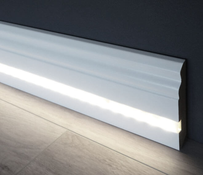 Отделка стен и потолка Плинтус для подсветки НМ-1860