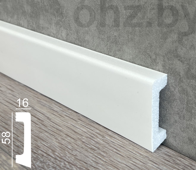 Отделка стен и потолка Плинтус OHZ Nz-058