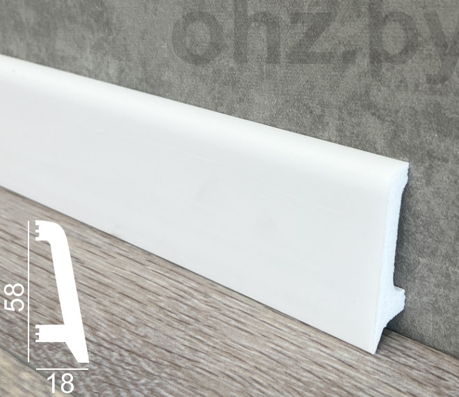 Отделка стен и потолка Плинтус OHZ Nz-059