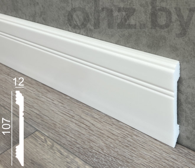 Отделка стен и потолка Плинтус OHZ Nz-107