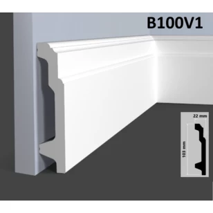 Плинтус Hi Wood B100V1 22х103х2000 мм