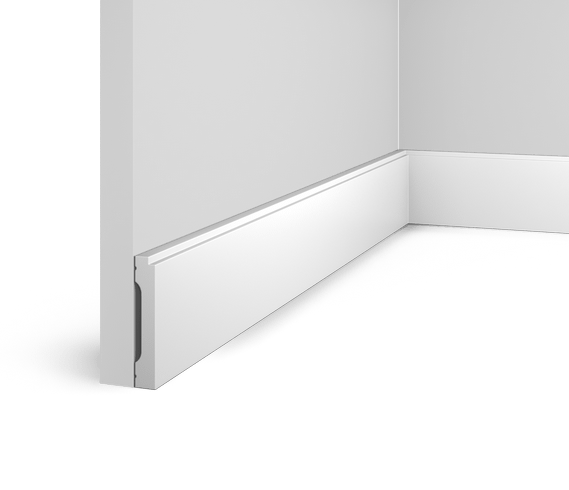 Отделка стен и потолка Плинтус Hi Wood B70V3 12х70х2000 мм