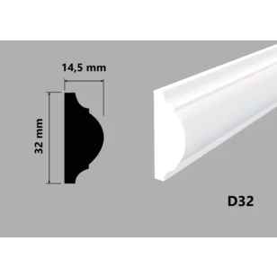 Молдинг Hi Wood D32 14.5х32х2000 мм