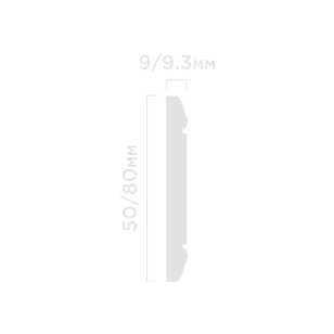 Молдинг Hi Wood  WIP50 9х50х2000 мм