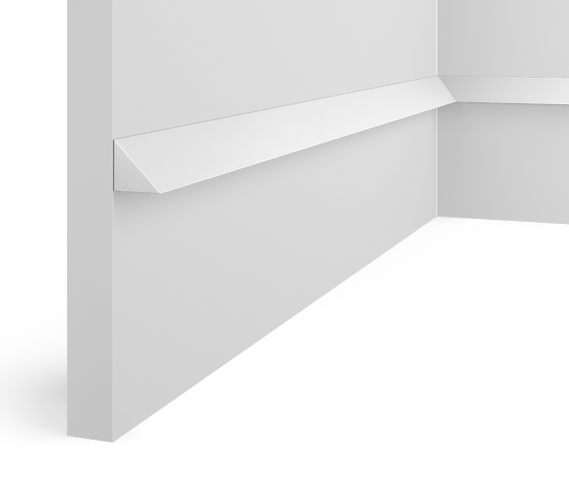 Отделка стен и потолка Молдинг Hi Wood TR20 20х20х2000 мм