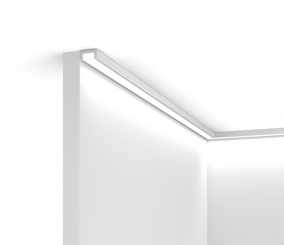 Отделка стен и потолка Молдинг Hi Wood LB20 10х20х2000 мм