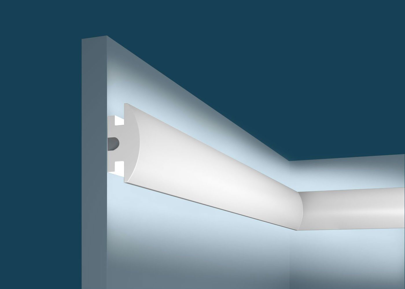 Отделка стен и потолка Молдинг Cosca Decor MX010 55х25х2000 мм