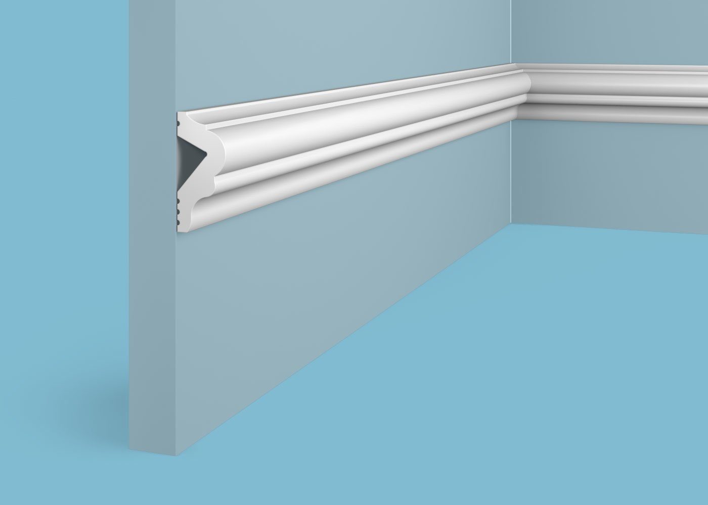 Отделка стен и потолка Молдинг Cosca Decor MX018 45х20х2000 мм