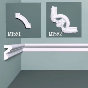 Настенный молдинг Bello Deco М15 35-20