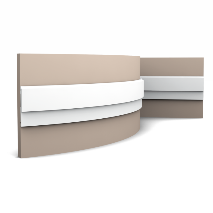 Отделка стен и потолка Молдинг гибкий Orac Decor P9900F 2000х80х10 мм