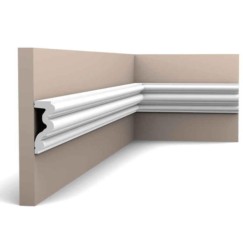 Отделка стен и потолка Молдинг гибкий Orac Decor P4025F 2000х83х34 мм