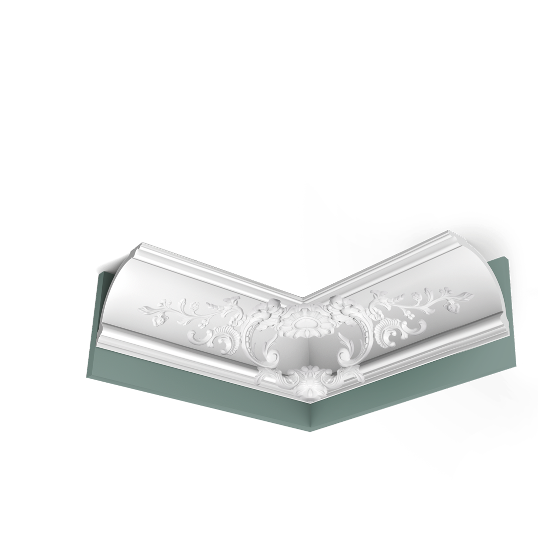 Отделка стен и потолка Карниз Orac Decor C338В 184х184х2000 мм