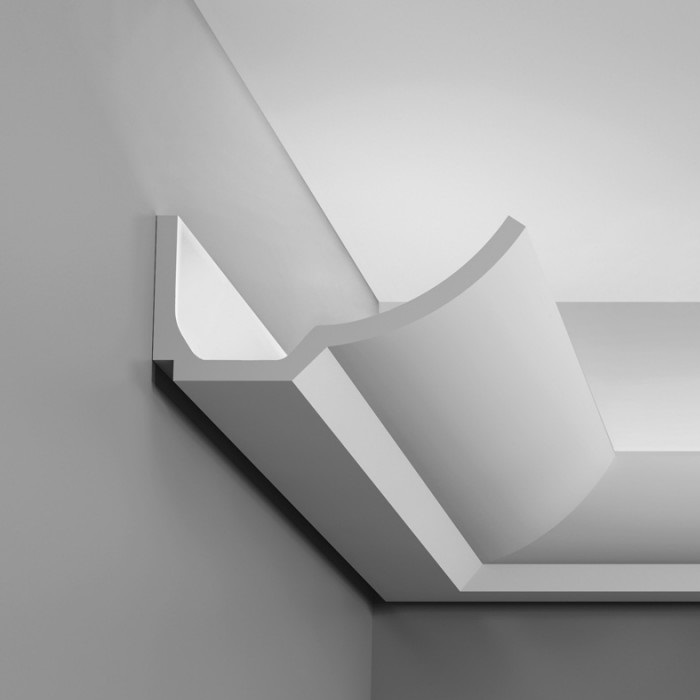 Отделка стен и потолка Карниз Orac Decor C351 74х173х2000 мм