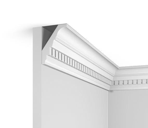 Отделка стен и потолка Плинтус потолочный Hi Wood A94 76х55х2000 мм