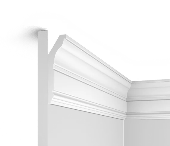 Отделка стен и потолка Плинтус потолочный Hi Wood L1902 120х35х2000 мм