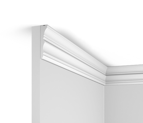 Отделка стен и потолка Плинтус потолочный Hi Wood M1707 17х70х2000 мм