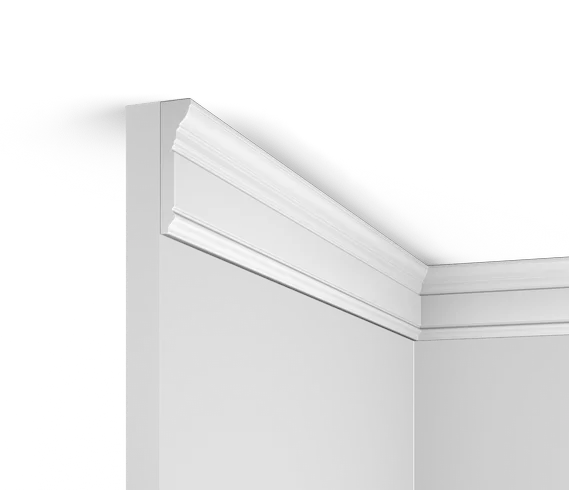 Отделка стен и потолка Плинтус потолочный Hi Wood M1702 18х70х2000 мм