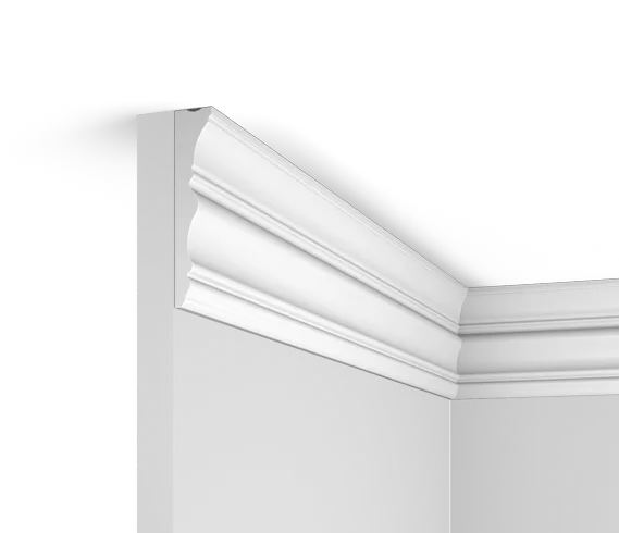 Отделка стен и потолка Плинтус потолочный Hi Wood L1704 96х20х2000 мм