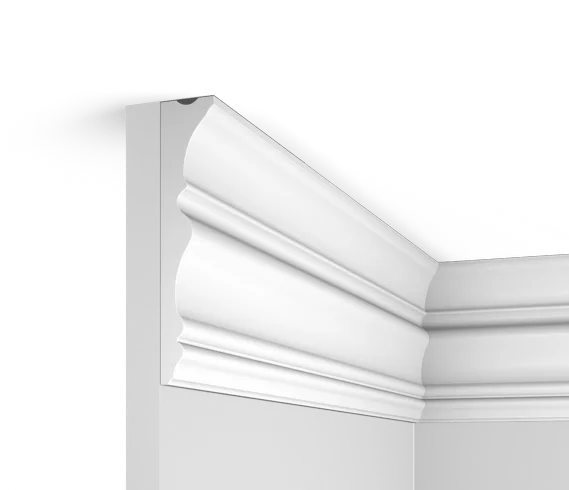 Отделка стен и потолка Плинтус потолочный Hi Wood L1404 150х31х2000 мм