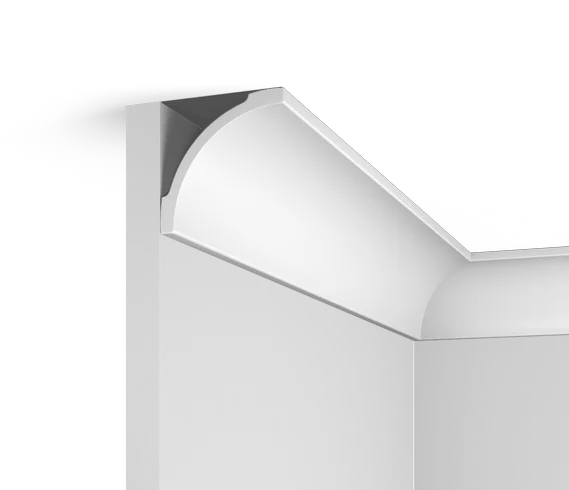 Отделка стен и потолка Плинтус потолочный Hi Wood A97 70х70х2000 мм