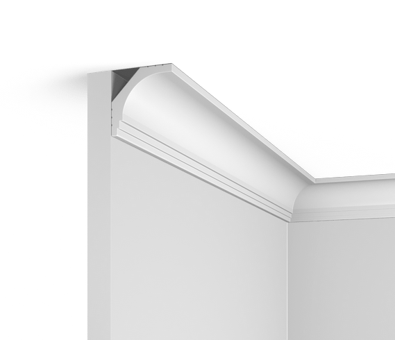 Отделка стен и потолка Плинтус потолочный Hi Wood A70 50х50х2000 мм