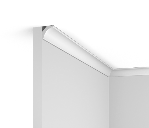 Отделка стен и потолка Плинтус потолочный Hi Wood A35 25х25х2000 мм