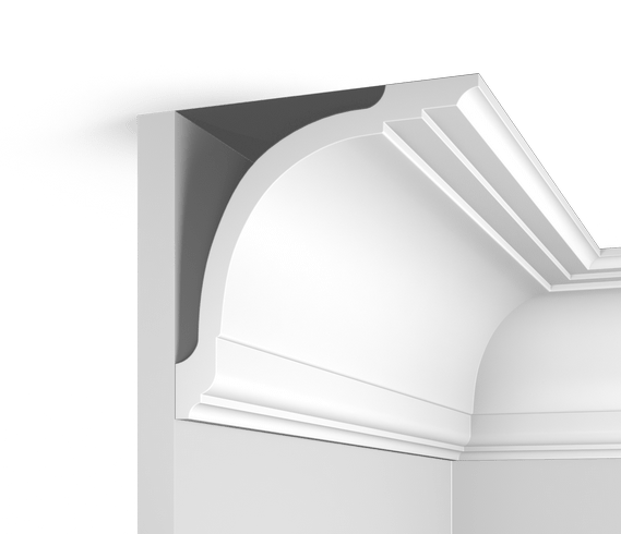 Отделка стен и потолка Плинтус потолочный Hi Wood A212 150х150х2000 мм
