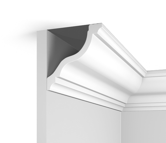 Отделка стен и потолка Плинтус потолочный Hi Wood A150V1 110х105х2000 мм