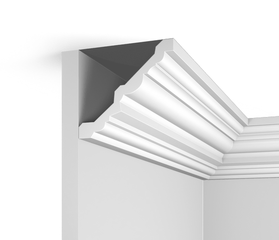 Отделка стен и потолка Плинтус потолочный Hi Wood A145 107х96х2000 мм