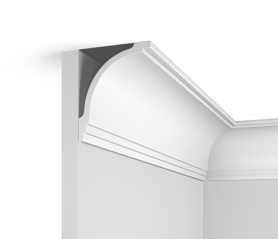 Отделка стен и потолка Плинтус потолочный Hi Wood A130V1 83х100х2000 мм