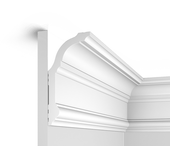 Отделка стен и потолка Плинтус потолочный Hi Wood A130 65х130х2000 мм