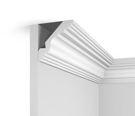 Отделка стен и потолка Плинтус потолочный Hi Wood A116 83х83х2000 мм