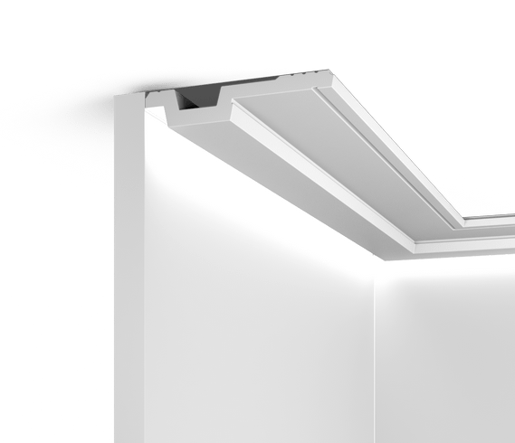 Отделка стен и потолка Плинтус потолочный Hi Wood A115V1 22х115х2000 мм