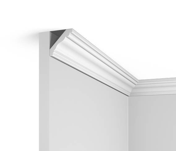 Отделка стен и потолка Плинтус потолочный Hi Wood A1060 42.4х42.4х2000 мм