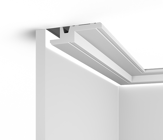 Отделка стен и потолка Плинтус потолочный Hi Wood A100V1 30х100х2000 мм