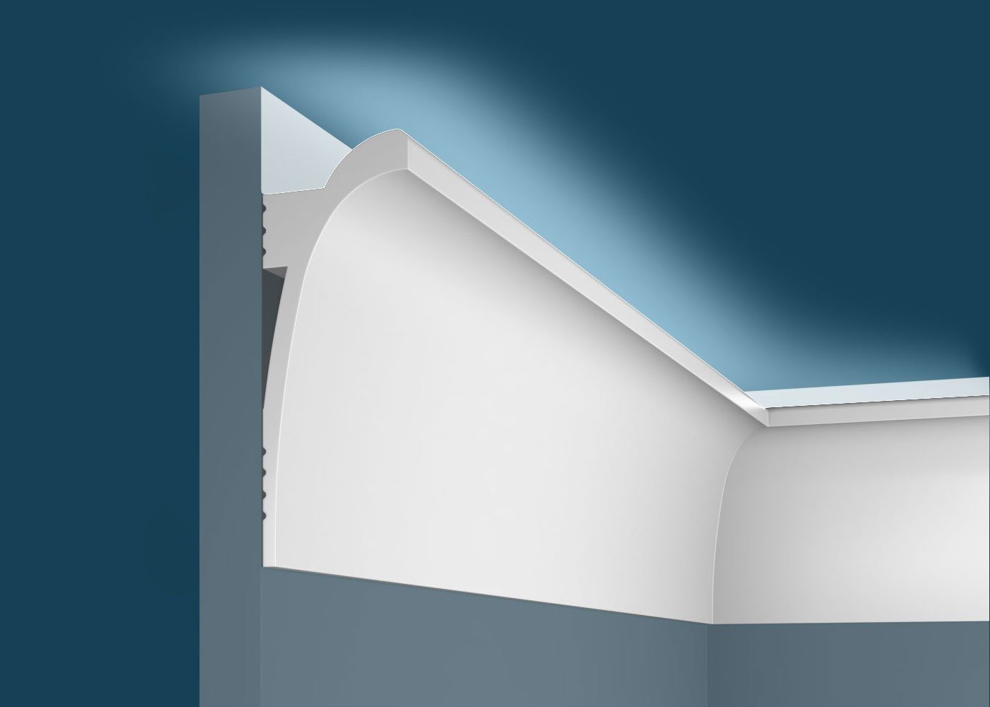 Отделка стен и потолка Карниз Cosca Decor KX003 120х45х2000 мм