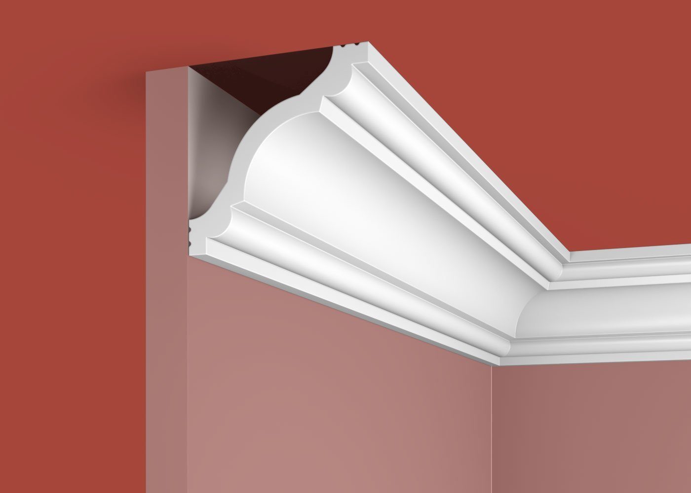 Отделка стен и потолка Карниз Cosca Decor KX012 80х80х2000 мм