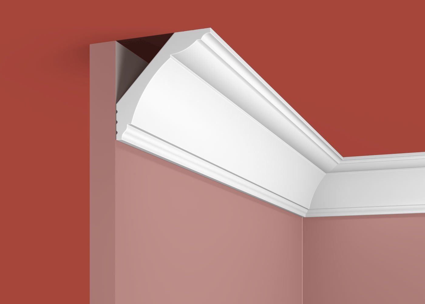 Отделка стен и потолка Карниз Cosca Decor KX014 69х69х2000 мм