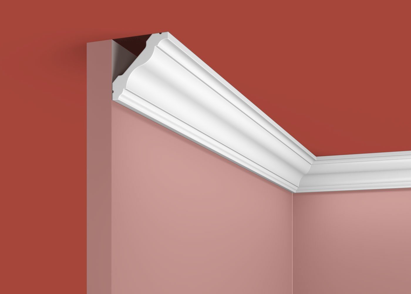 Отделка стен и потолка Карниз Cosca Decor KX017 43х43х2000 мм