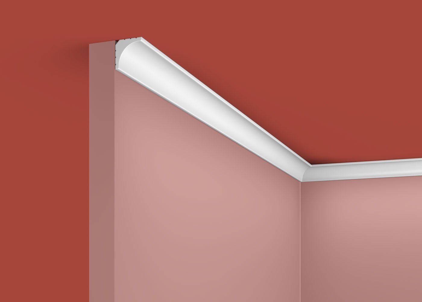 Отделка стен и потолка Карниз Cosca Decor KX021 20х20х2000 мм