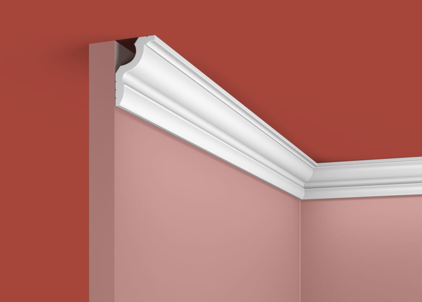 Отделка стен и потолка Карниз Cosca Decor KX022 45х30х2000 мм