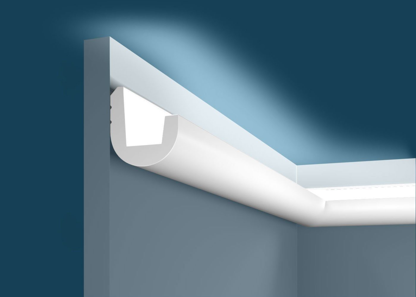 Отделка стен и потолка Карниз Cosca Decor KX024 55х50х2000 мм