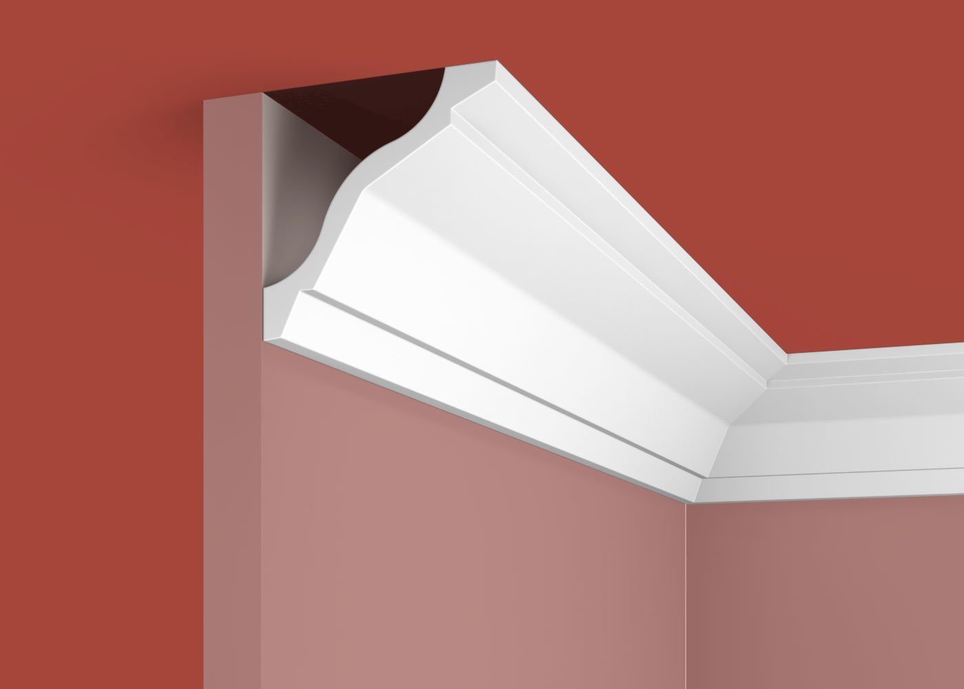 Отделка стен и потолка Карниз Cosca Decor KX028 75х75х2000 мм