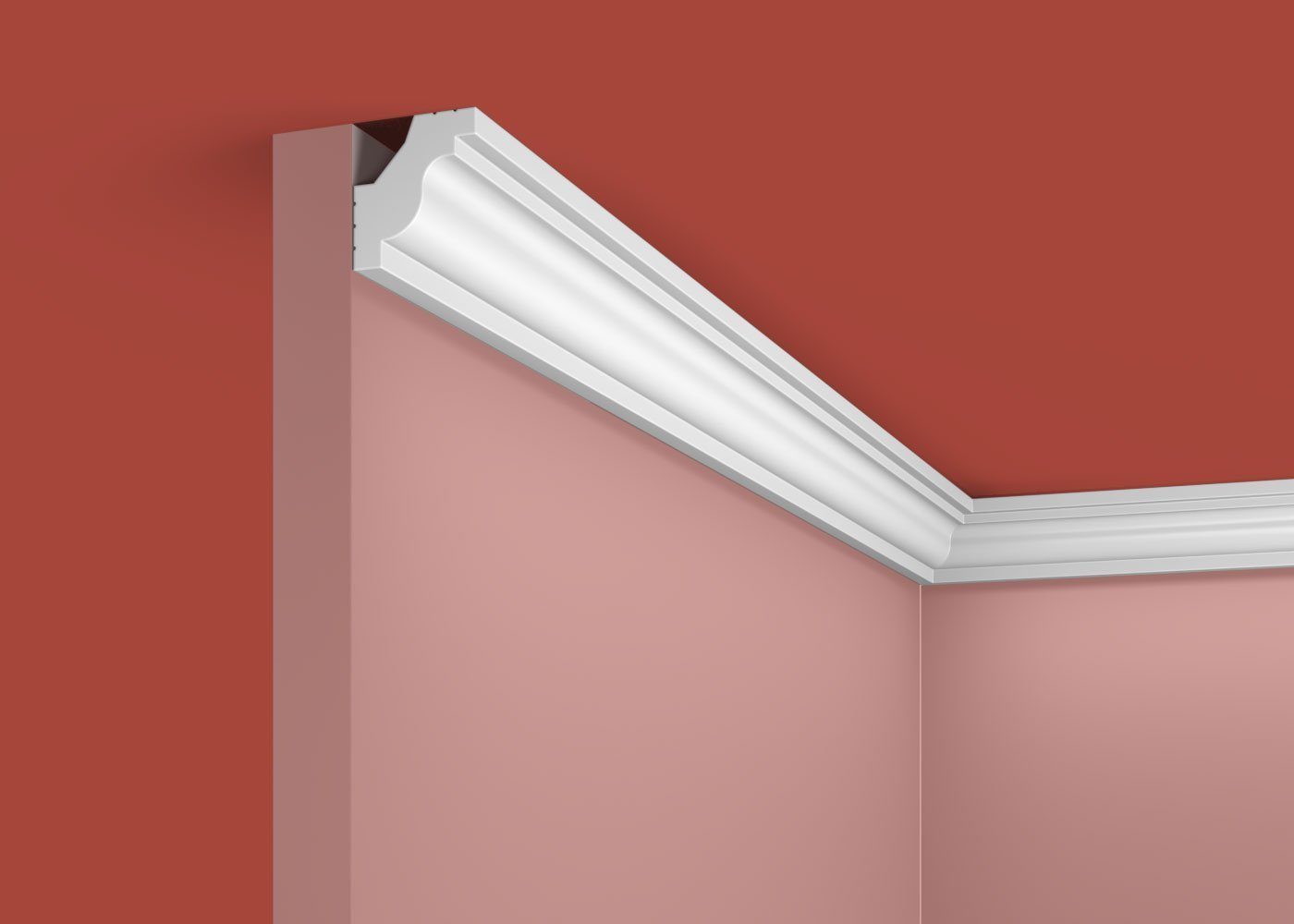 Отделка стен и потолка Карниз Cosca Decor KX047 33х30х2000 мм