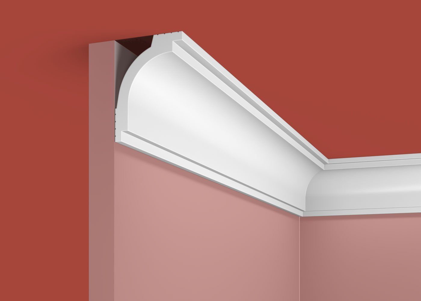 Отделка стен и потолка Карниз Cosca Decor KX048 70х50х2000 мм