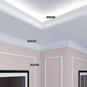 Потолочный карниз Bello Deco К4 100-50