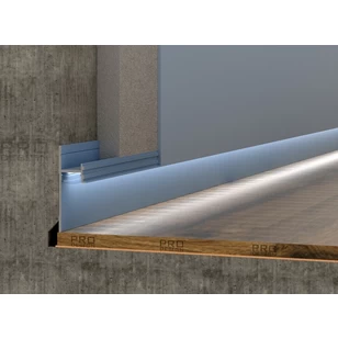 Теневой плинтус скрытого монтажа Pro Design Panel 7209 крашенный по RAL