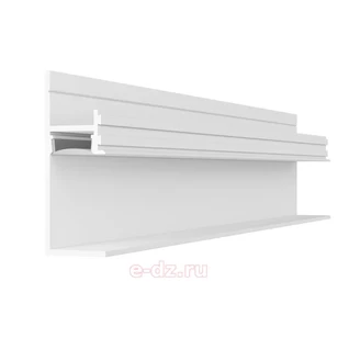Теневой плинтус скрытого монтажа Pro Design Panel 7210 Белый грунт