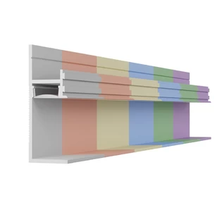 Теневой плинтус скрытого монтажа Pro Design Panel 7210 Крашенный по RAL